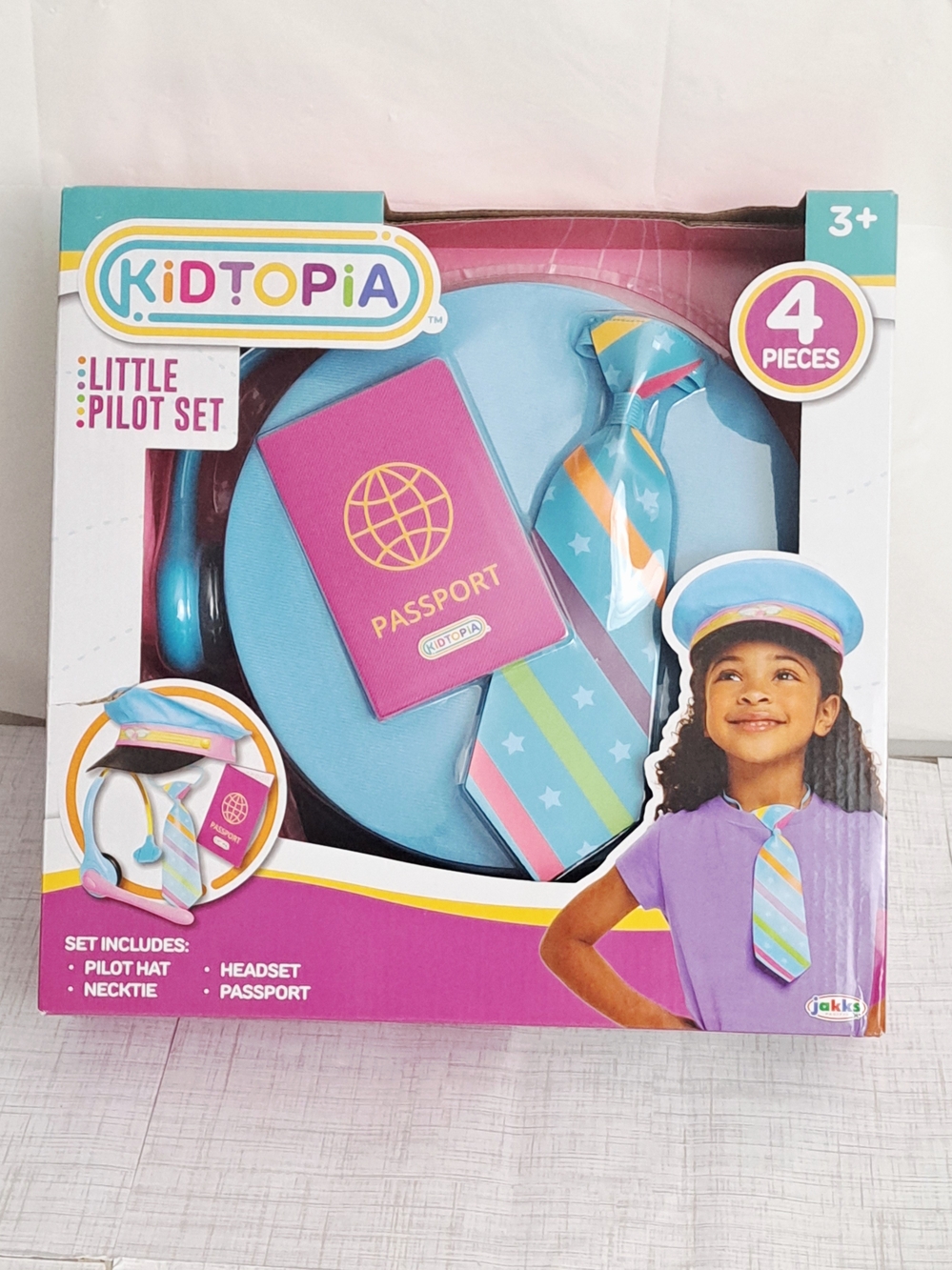 Topia Little Pilot Set - Pink & Blue Role Play Kit